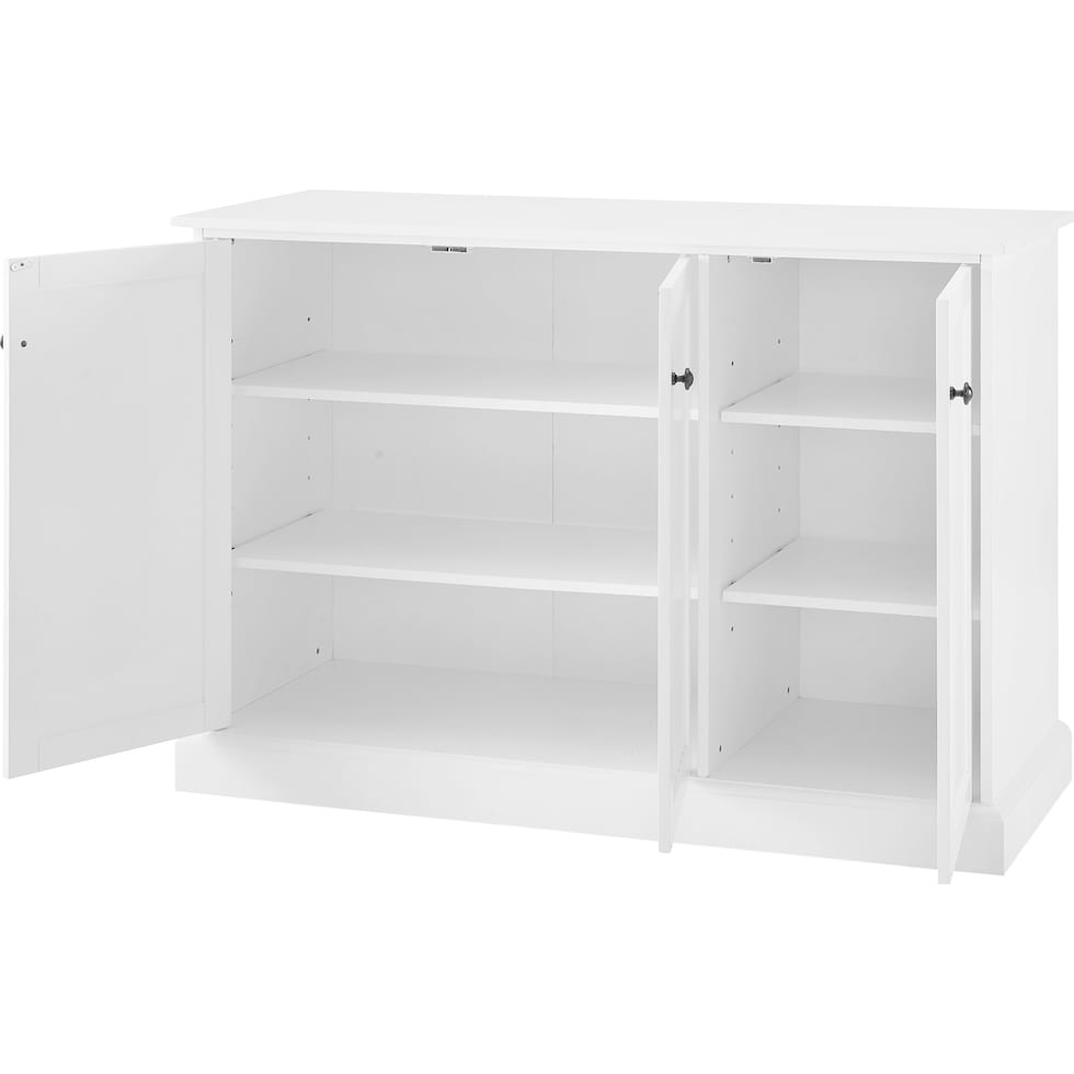 kauri white sideboard   