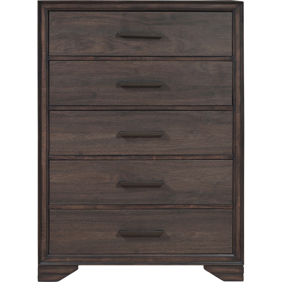 kayce dark brown chest   