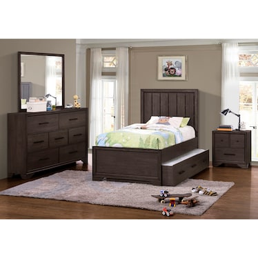 Kayce Bed with Trundle