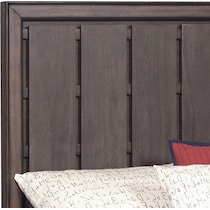 kayce dark brown full bed   