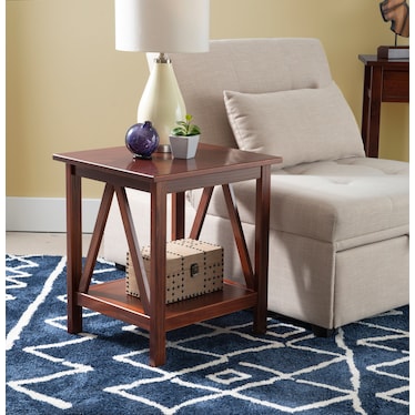 Kayden End Table - Brown