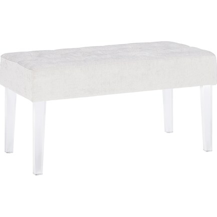 Kaylani Bench - Platinum