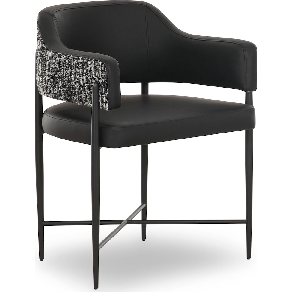 kaylee black dining chair   
