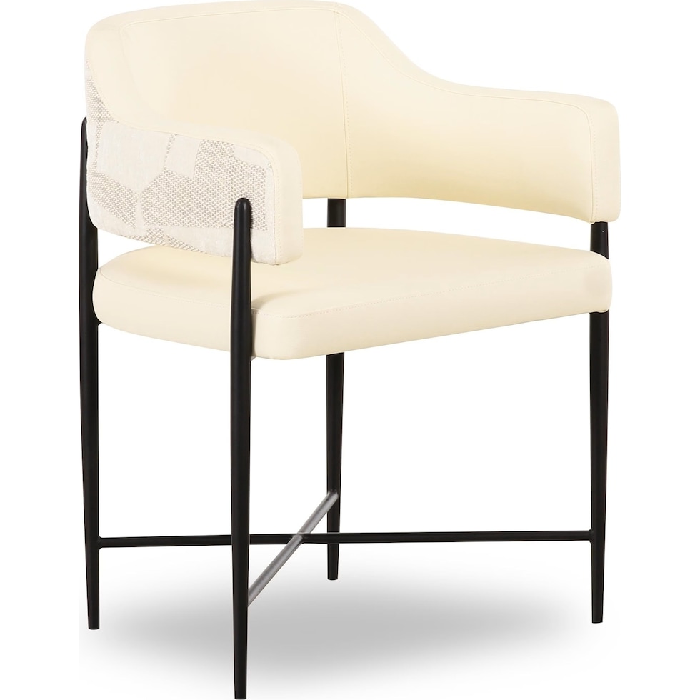 kaylee white dining chair   