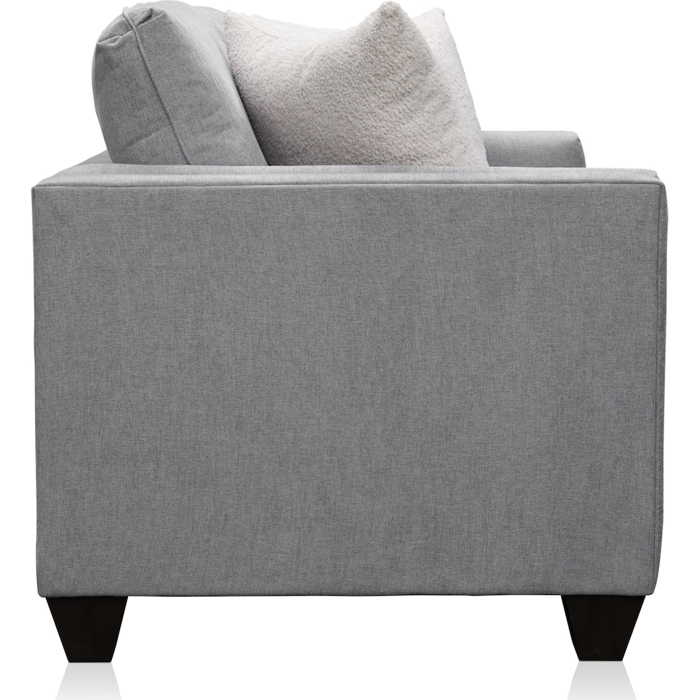 keegan gray loveseat   