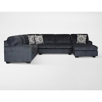 keeler gray sectional   