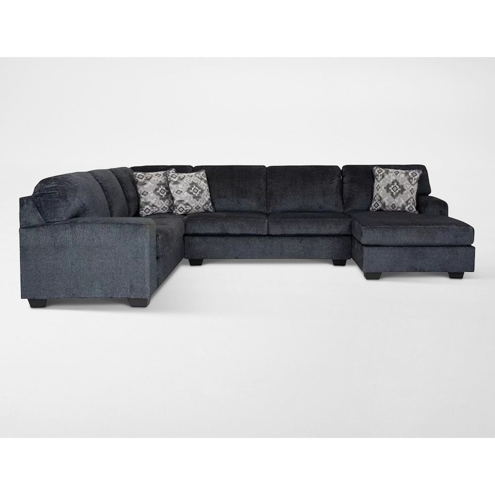keeler gray sectional   