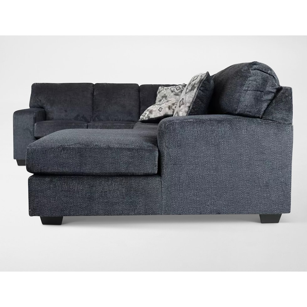 keeler gray sectional   