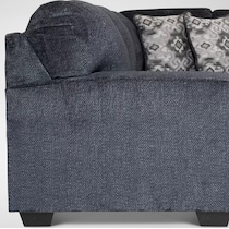 keeler gray sectional   