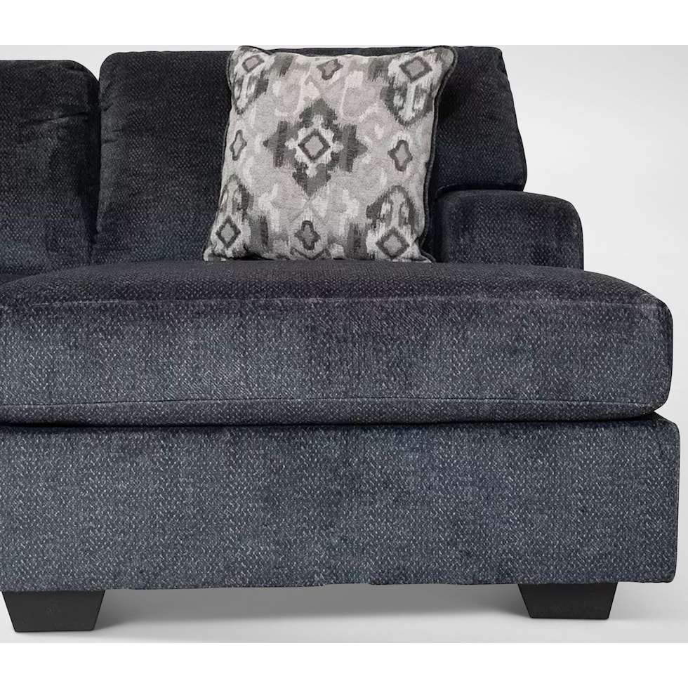 keeler gray sectional   