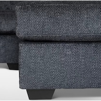 keeler gray sectional   