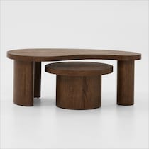 kellen dark coffee table   