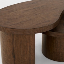 kellen dark coffee table   