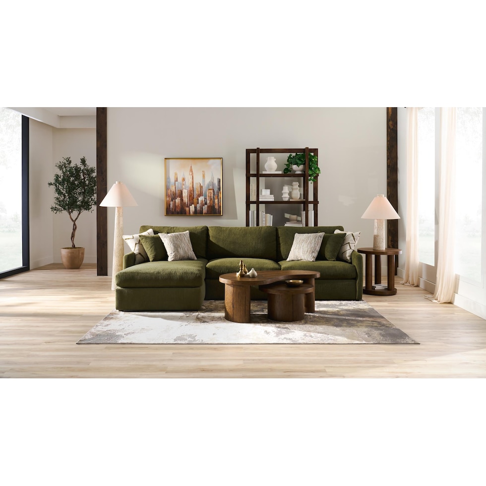 kellen dark coffee table   