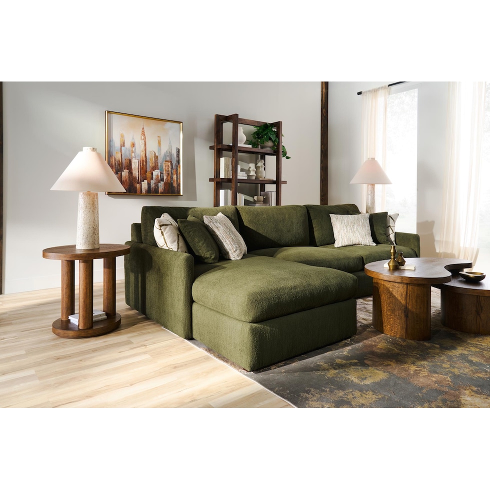 kellen dark end table   