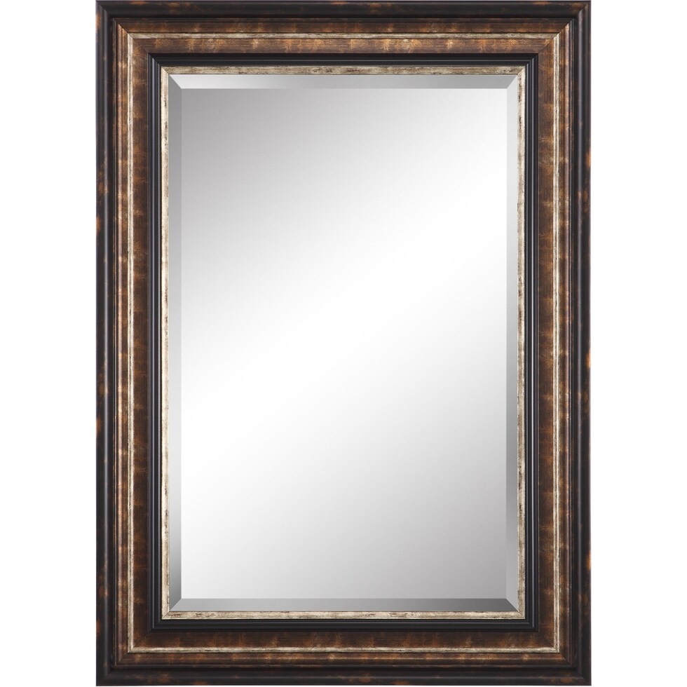 kelvin dark brown mirror   
