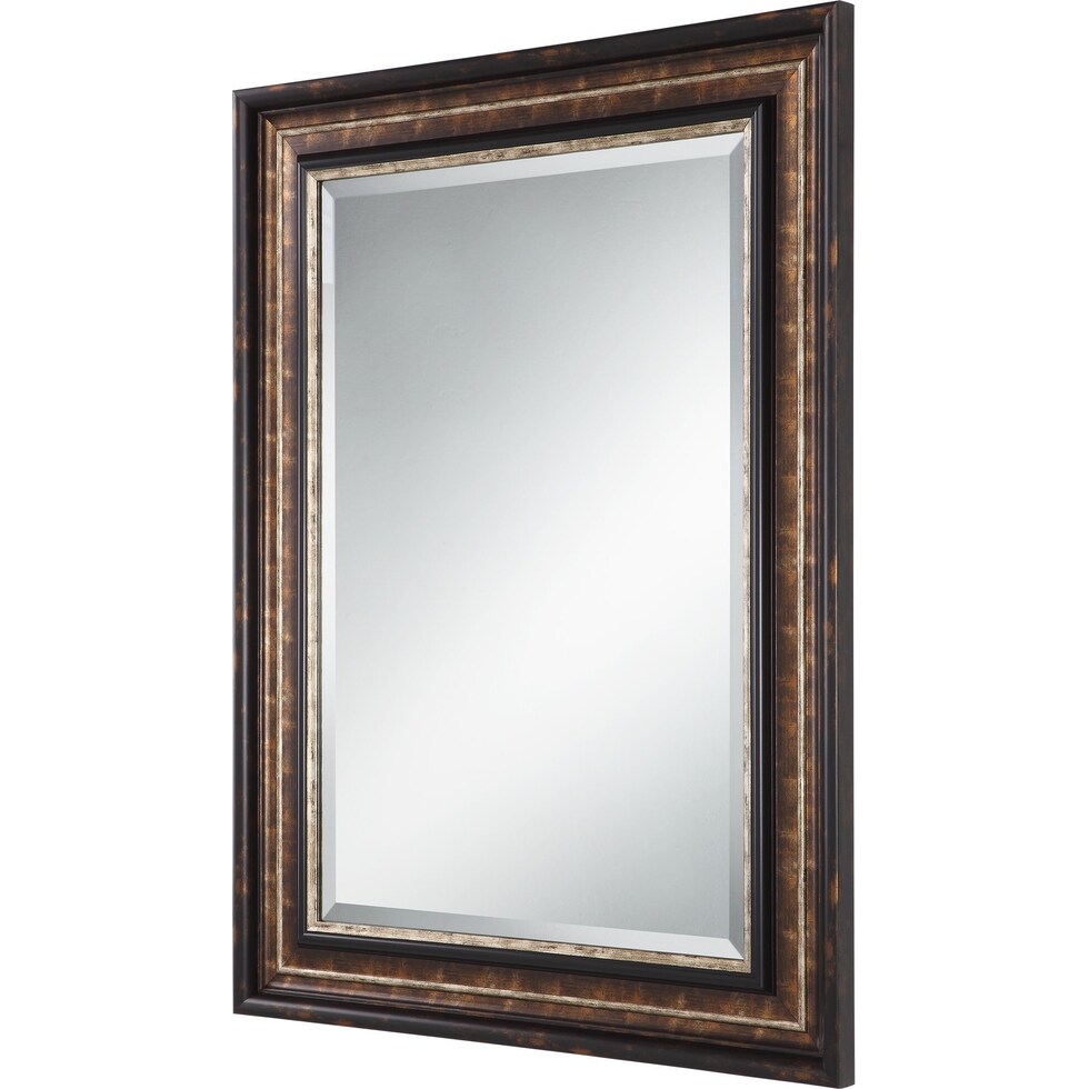 kelvin dark brown mirror   