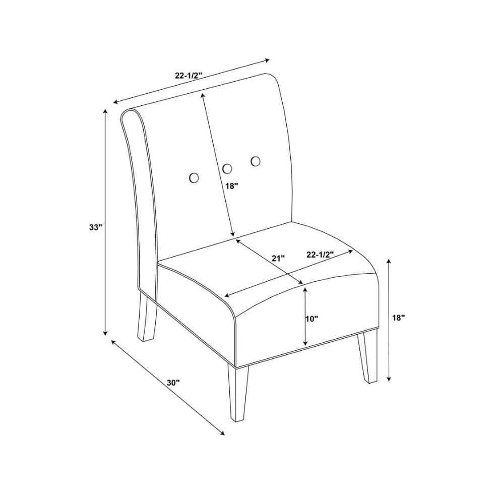 kelvin gray accent chair   