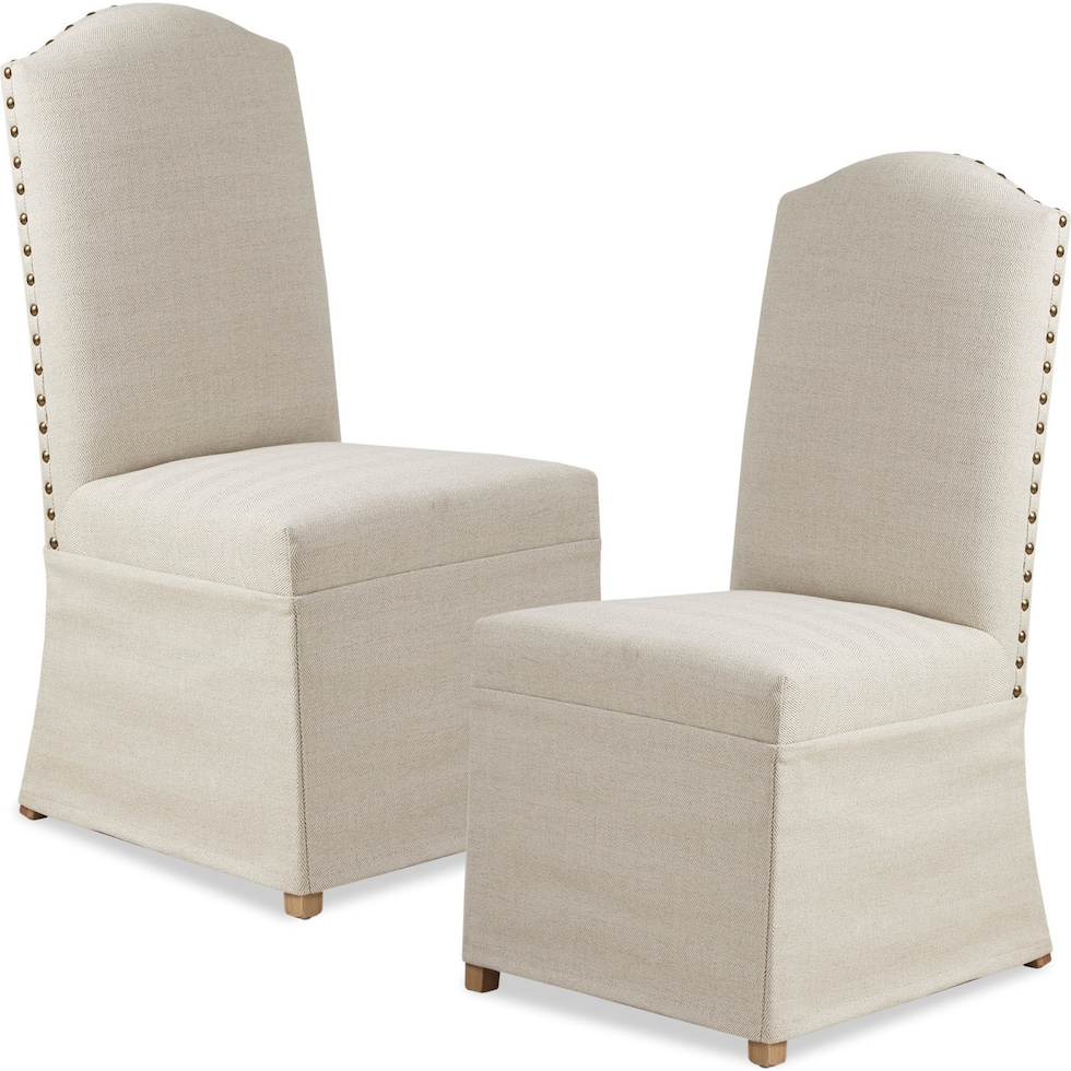 kenai white chair   