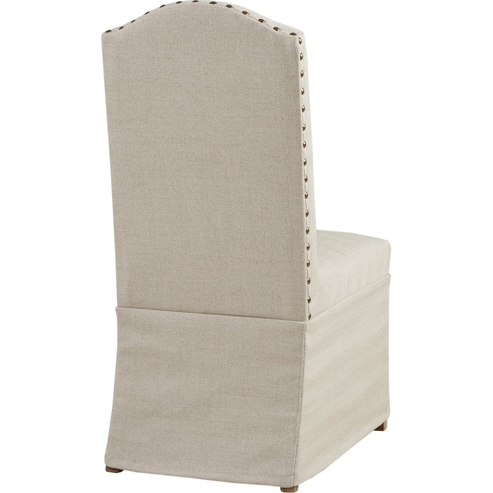 kenai white chair   