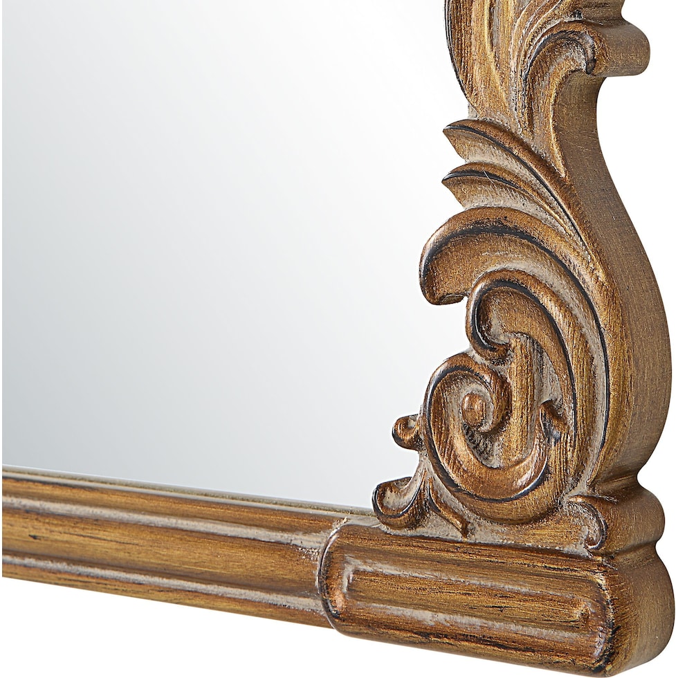 kendal antique gold mirror   