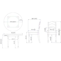 kendall dimension schematic   