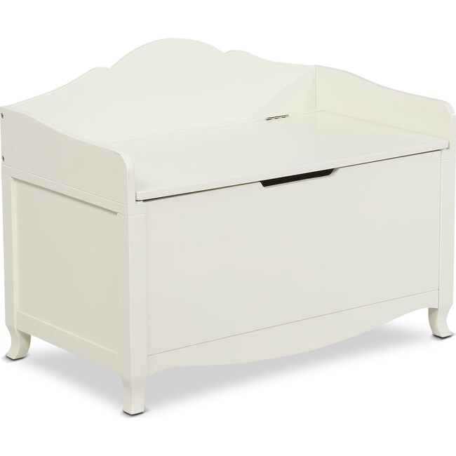 Kids Furniture - Kendall Youth Storage Chest - White