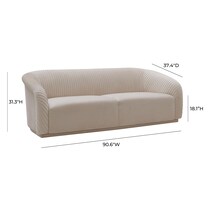 kendra neutral sofa   