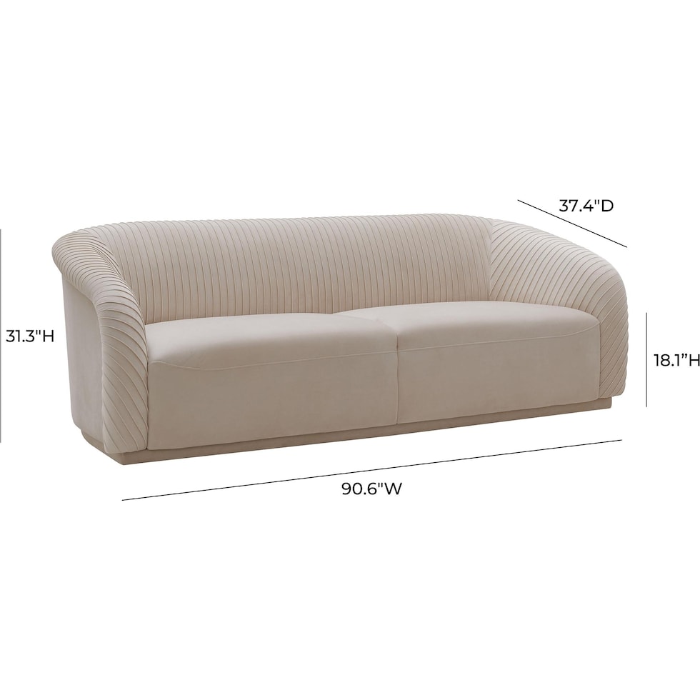 kendra neutral sofa   
