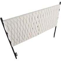 kenna white queen headboard   