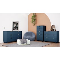 kenya blue dresser   