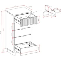 kenya gray dresser   