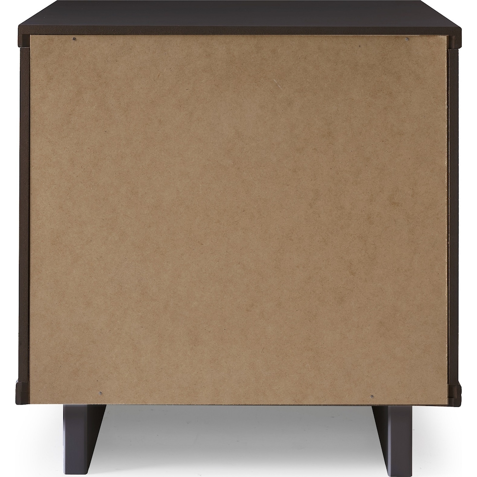 kenya gray nightstand   