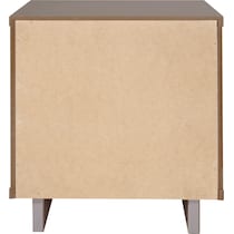 kenya gray nightstand   