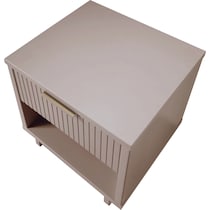 kenya gray nightstand   