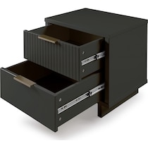 kenya gray nightstand   