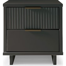 kenya gray nightstand   