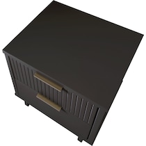 kenya gray nightstand   