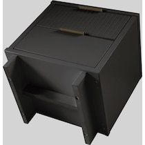kenya gray nightstand   