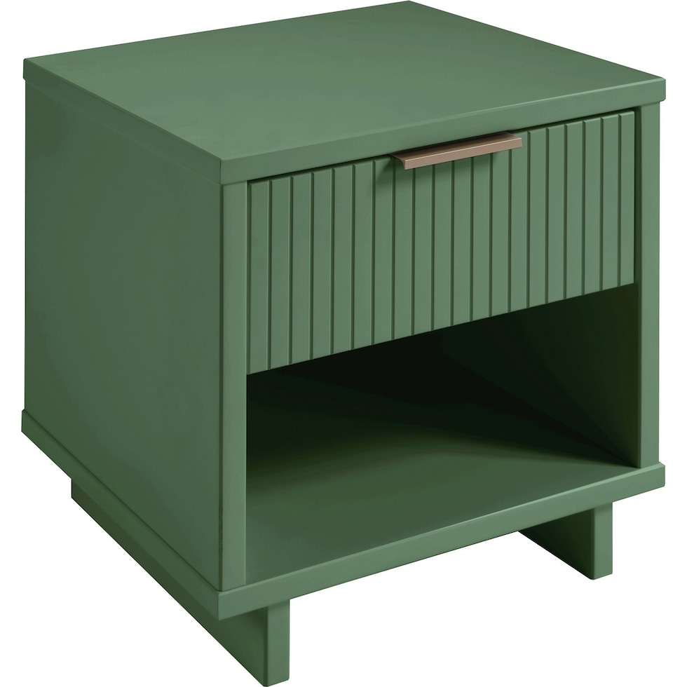 kenya green nightstand   