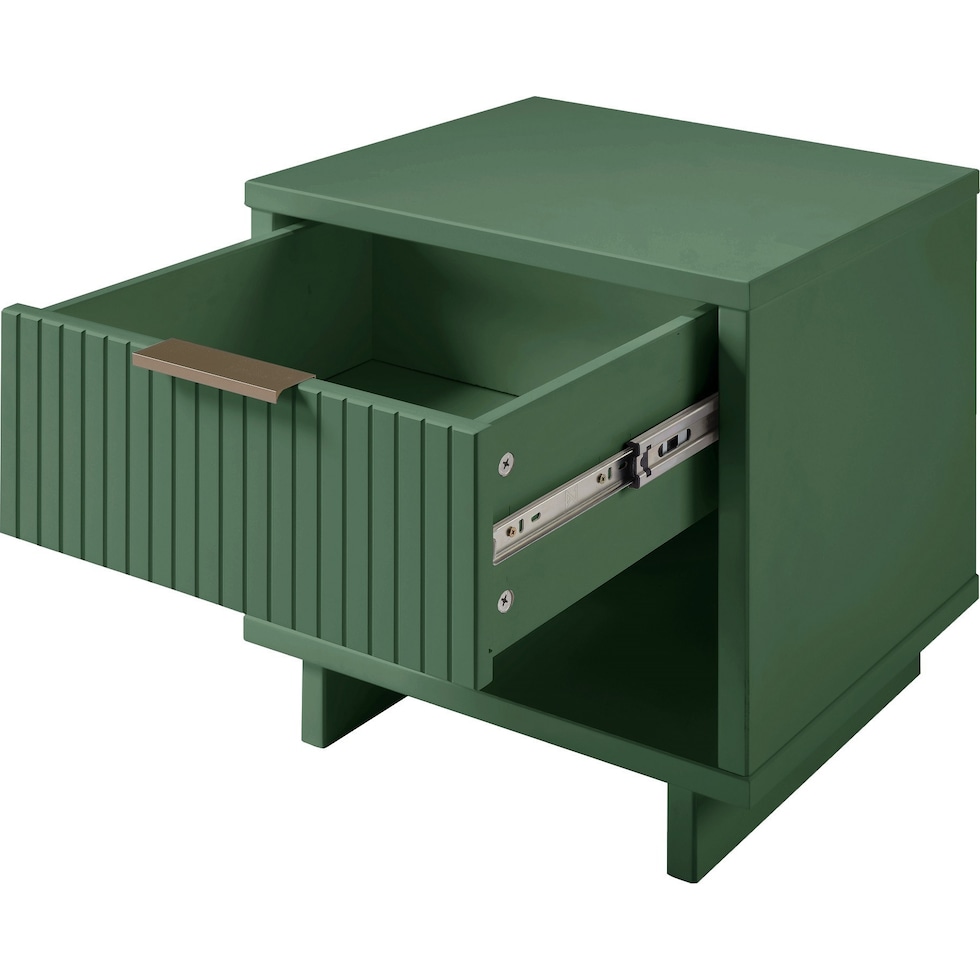 kenya green nightstand   