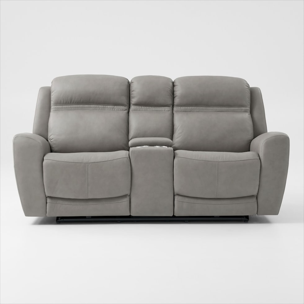 kenyon gray loveseat   