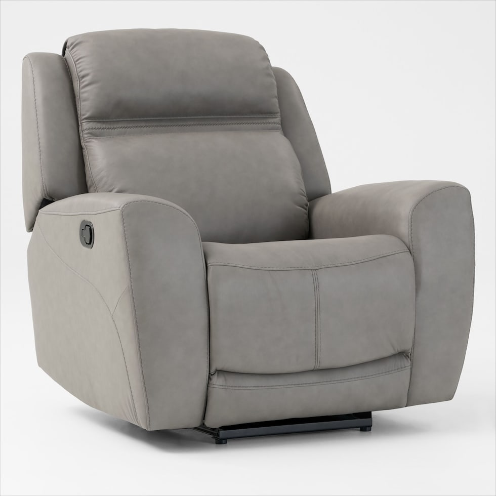 kenyon gray recliner   