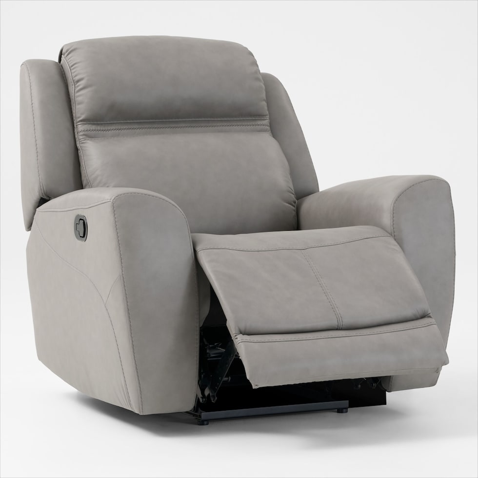 kenyon gray recliner   