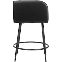 keppel black counter height stool   