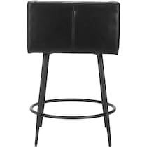 keppel black counter height stool   