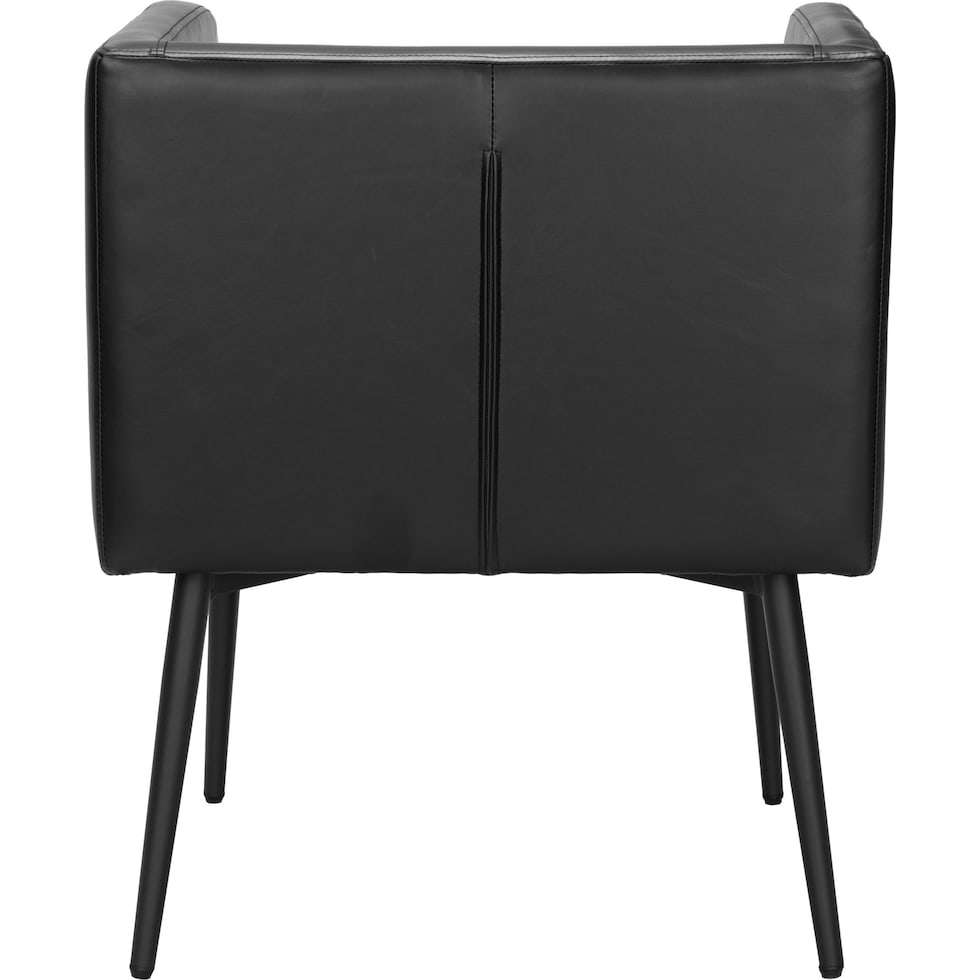 keppel black dining chair   