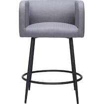 keppel gray counter height stool   