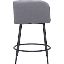 keppel gray counter height stool   