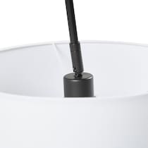 kerensa oil rubbed bronze cream floor lamp   
